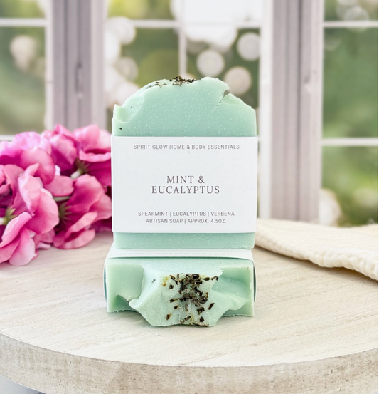 Mint & Eucalyptus - Handcrafted Soap Bar
