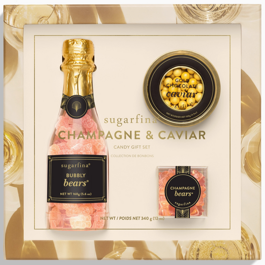 Champagne & Caviar Gift Set