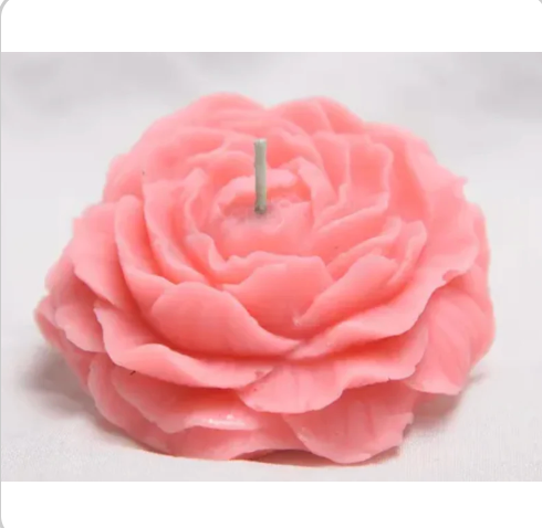 Rose Candle - Pink