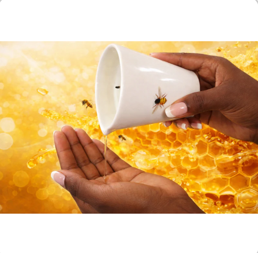 Bee Illuminated Lotion Candle