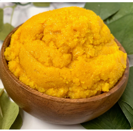 Turmeric and Manuka Honey Brightening Body Scrub