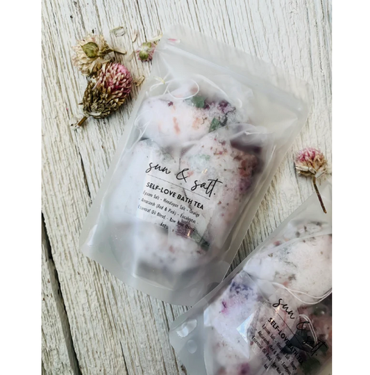 Self Love Bath Tea - Bath Salts - Bath Soak
