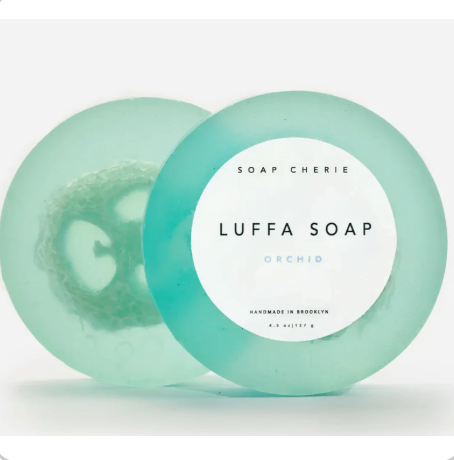 Loofah Soap Orchid