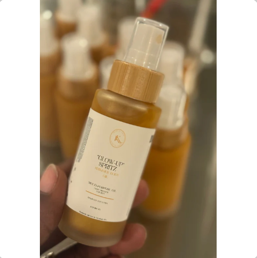 “Glow Up” Shimmer Spritz Oil