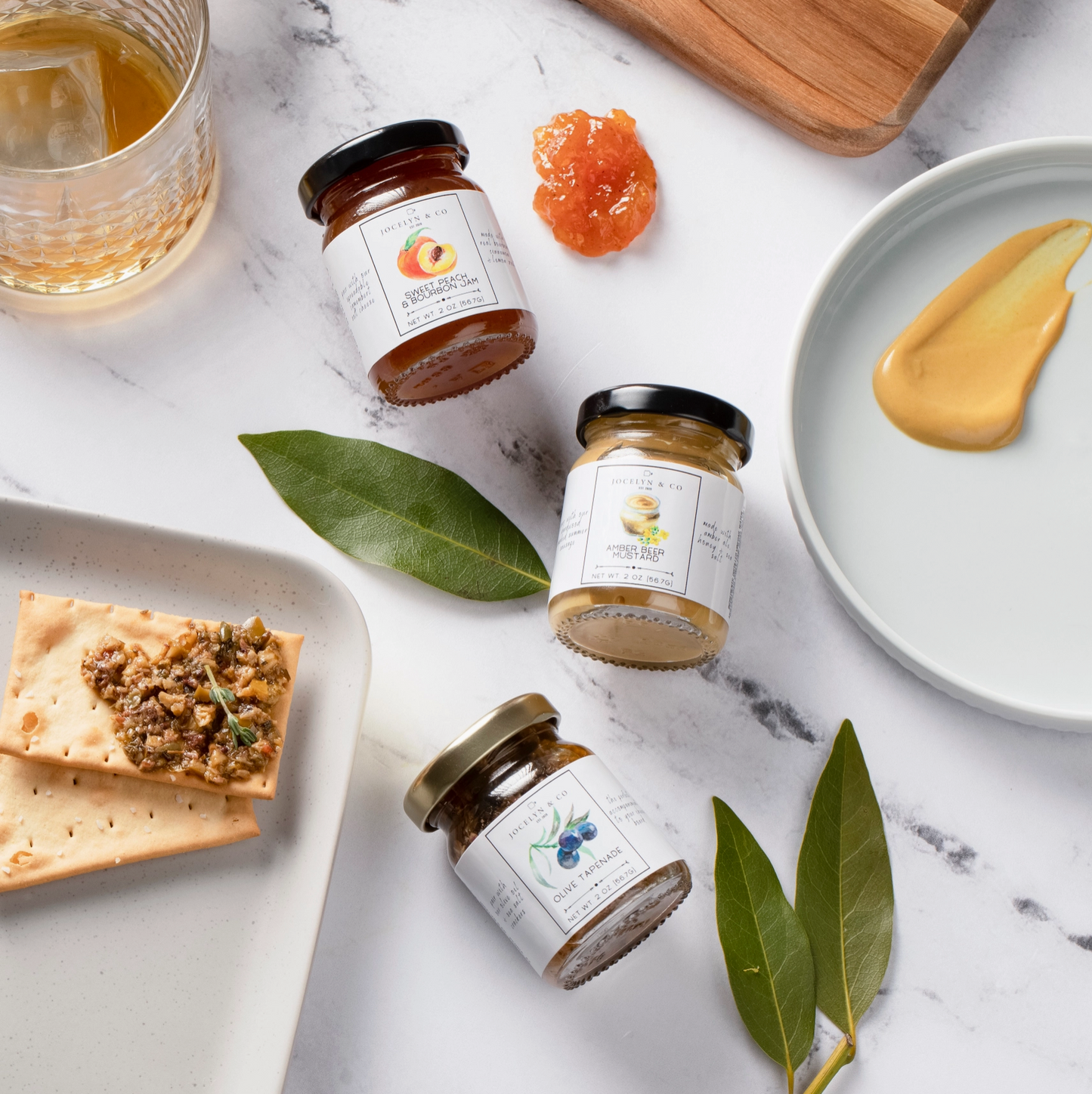 Sweet Peach & Bourbon Jam
