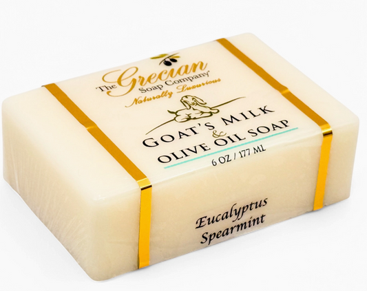 Eucalyptus Spearmint - Goat's Milk & Olive Oil Handcrafted Natural Beauty Bar Soap