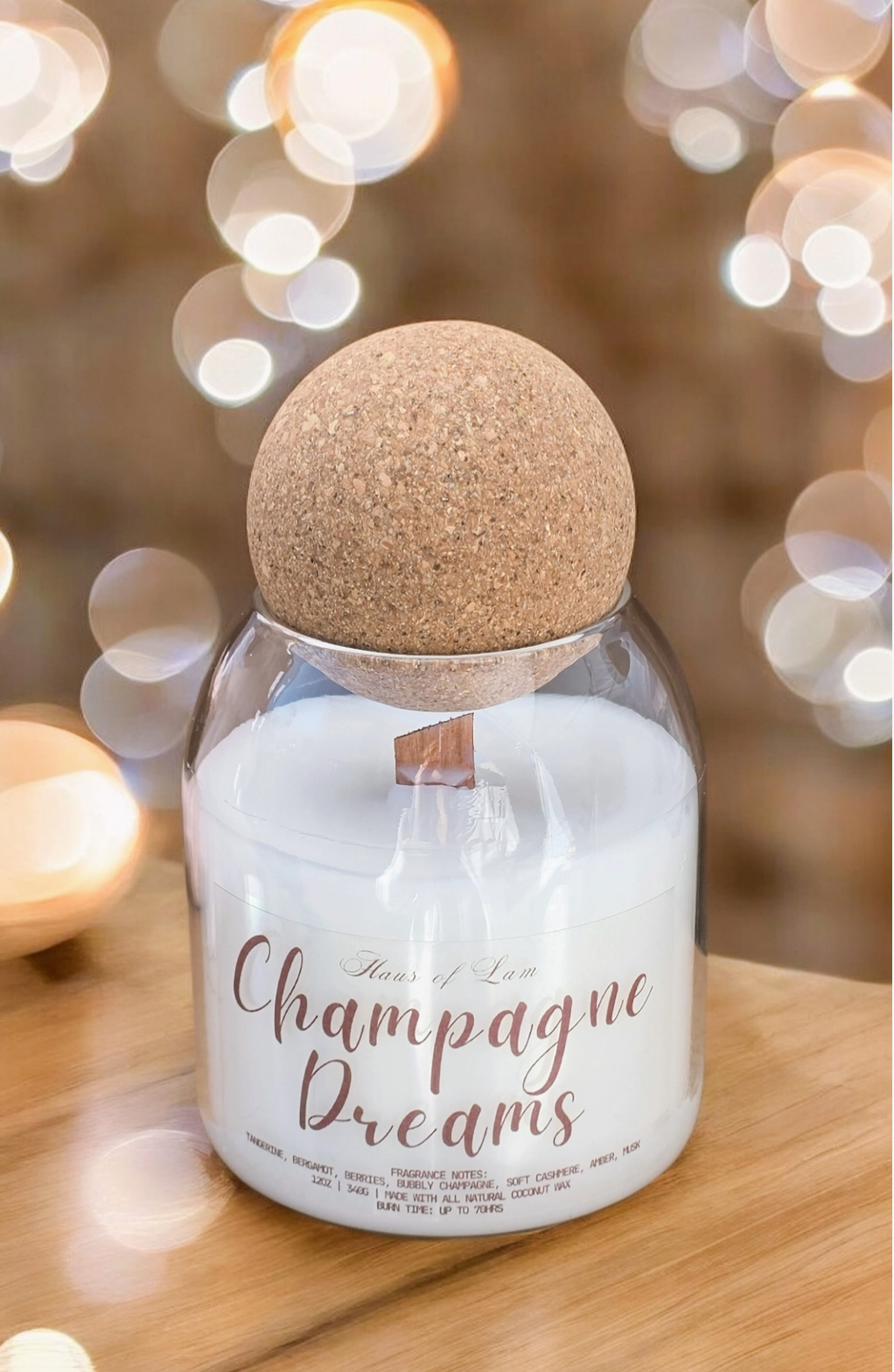 Champagne Dreams Scented Candle