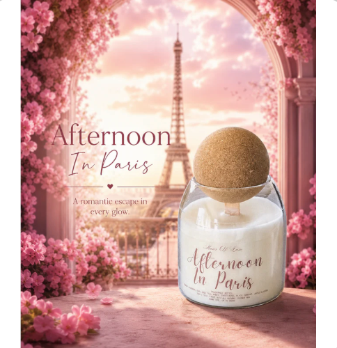 Afternoon in Paris Scented Candle