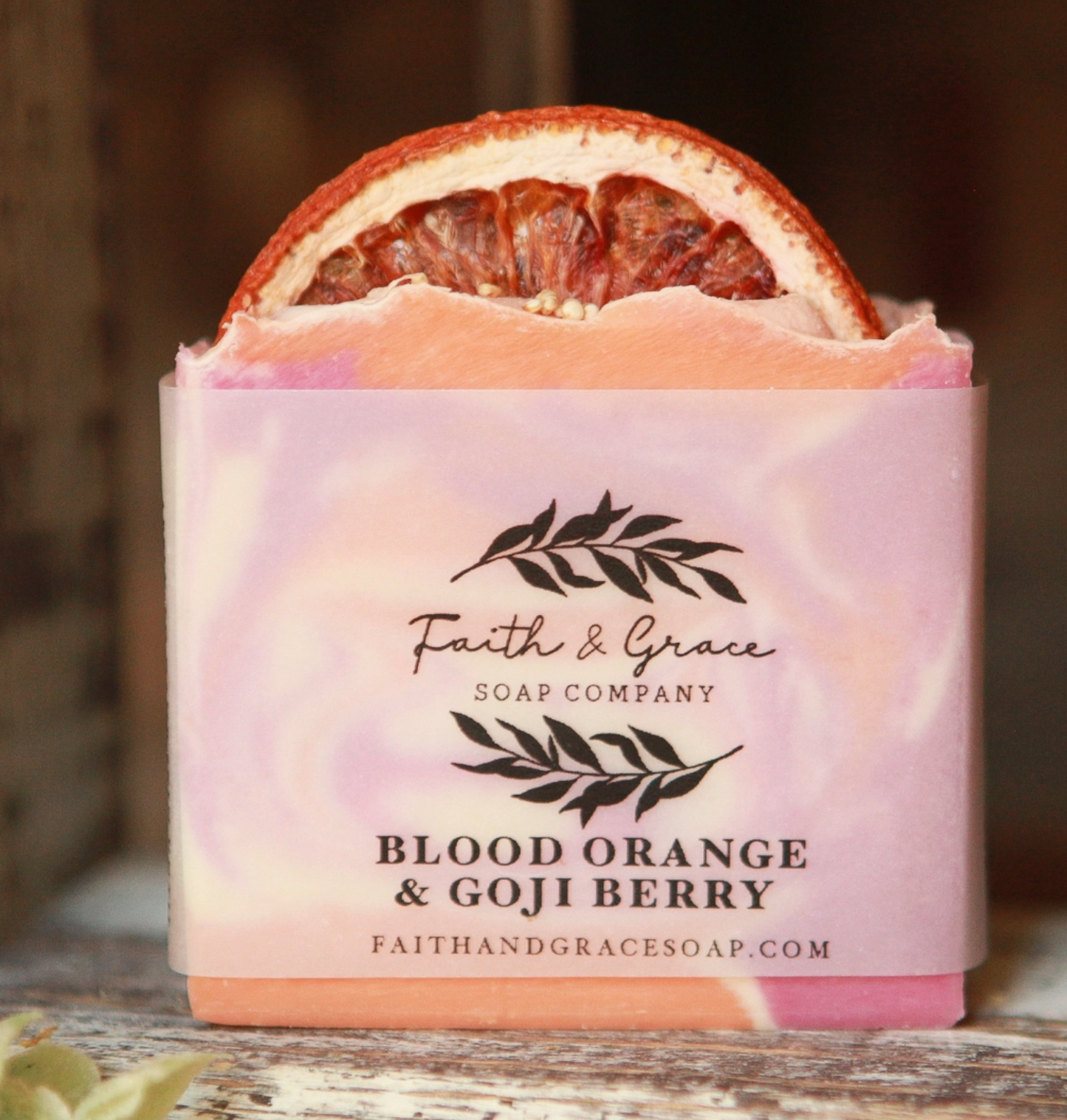 Blood Orange & Goji Berry Cold Process Bar Soap