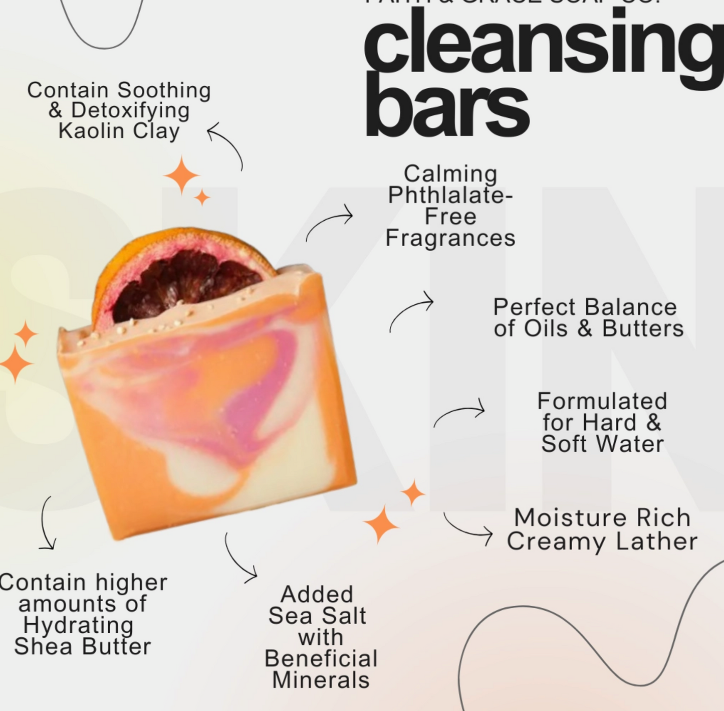 Blood Orange & Goji Berry Cold Process Bar Soap