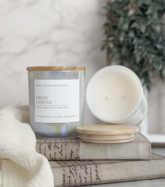 Fresh Lemons - Soy Wax Candle