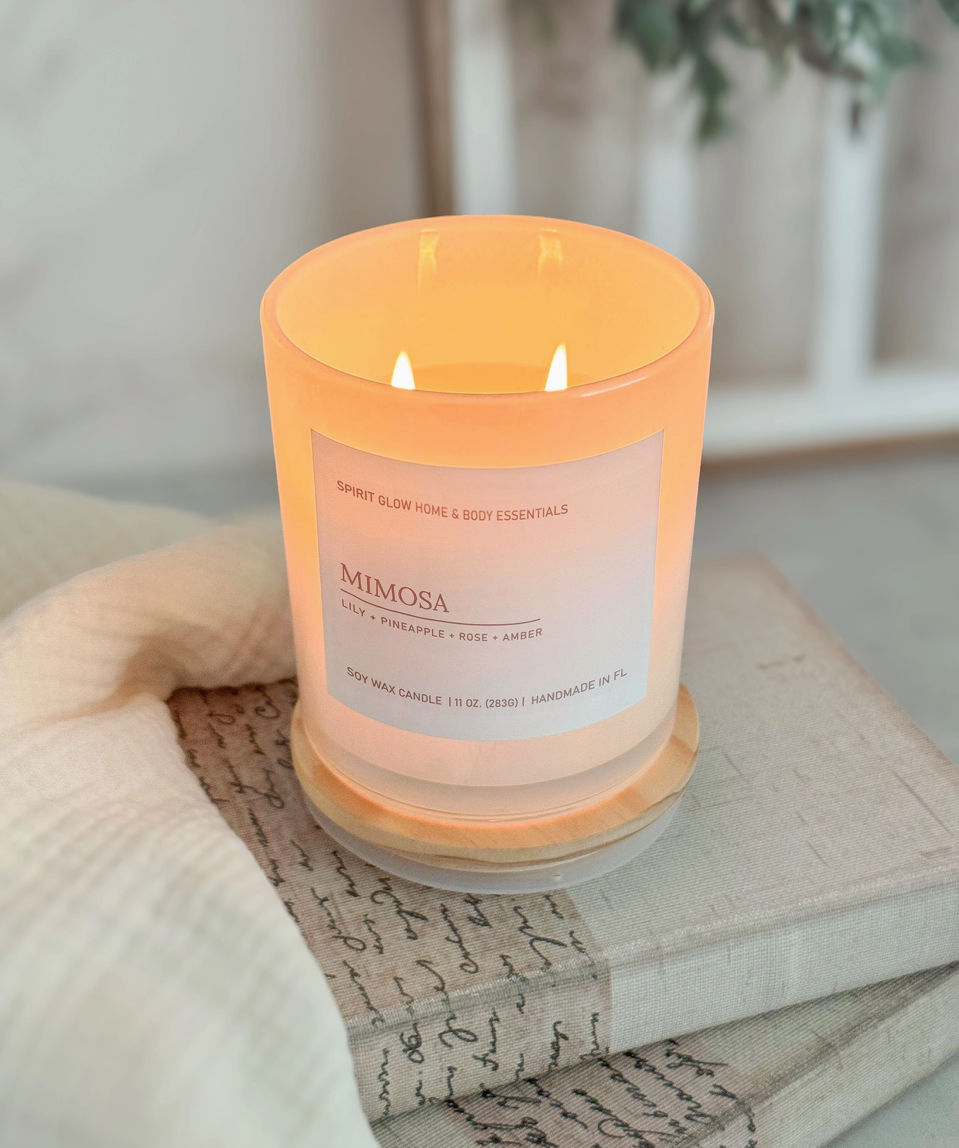 Mimosa - Soy Wax Candle