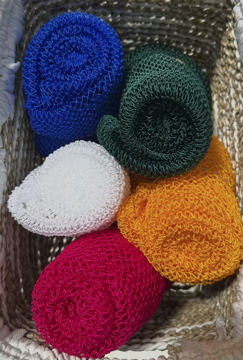 African Shower Net Sponge (Sapo)