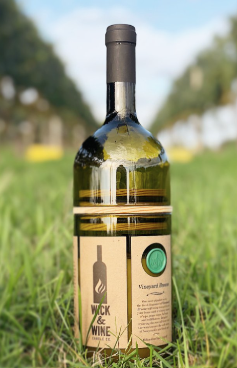 Barrel Room - Wine Bottle Candle