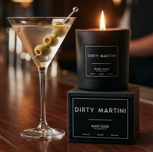 Dirty Martini - Candle