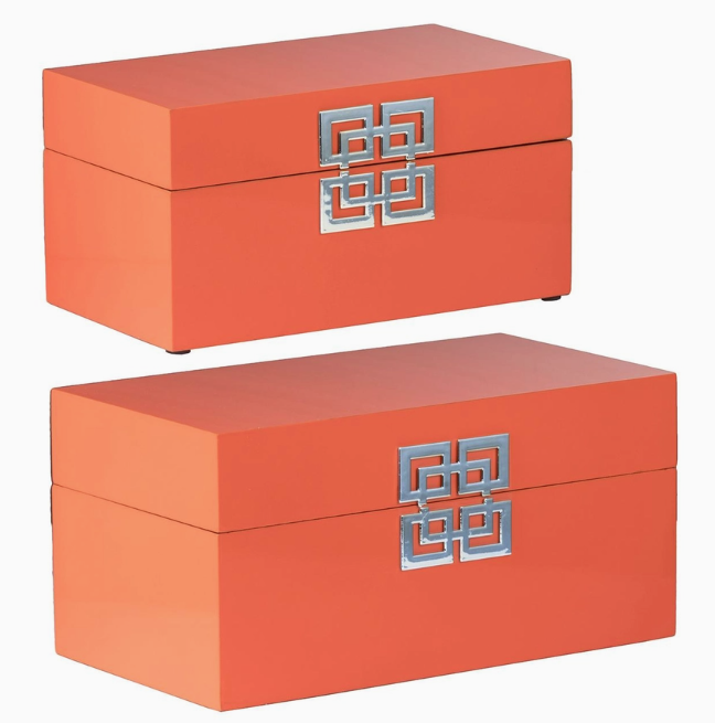 Orange Decorative Box