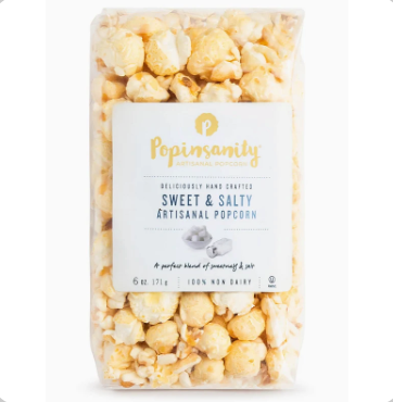 Sweet & Salty Vegan Popcorn
