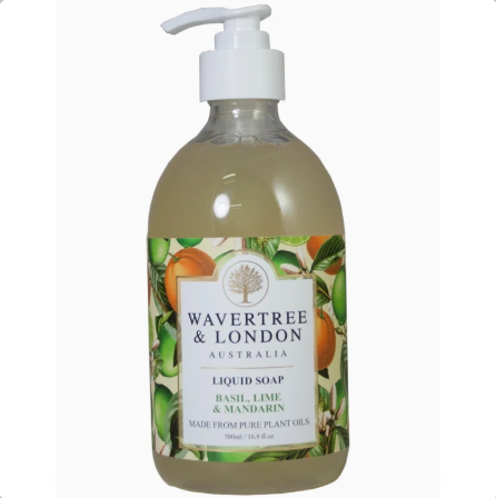 Basil Lime Mandarin Liquid Soap