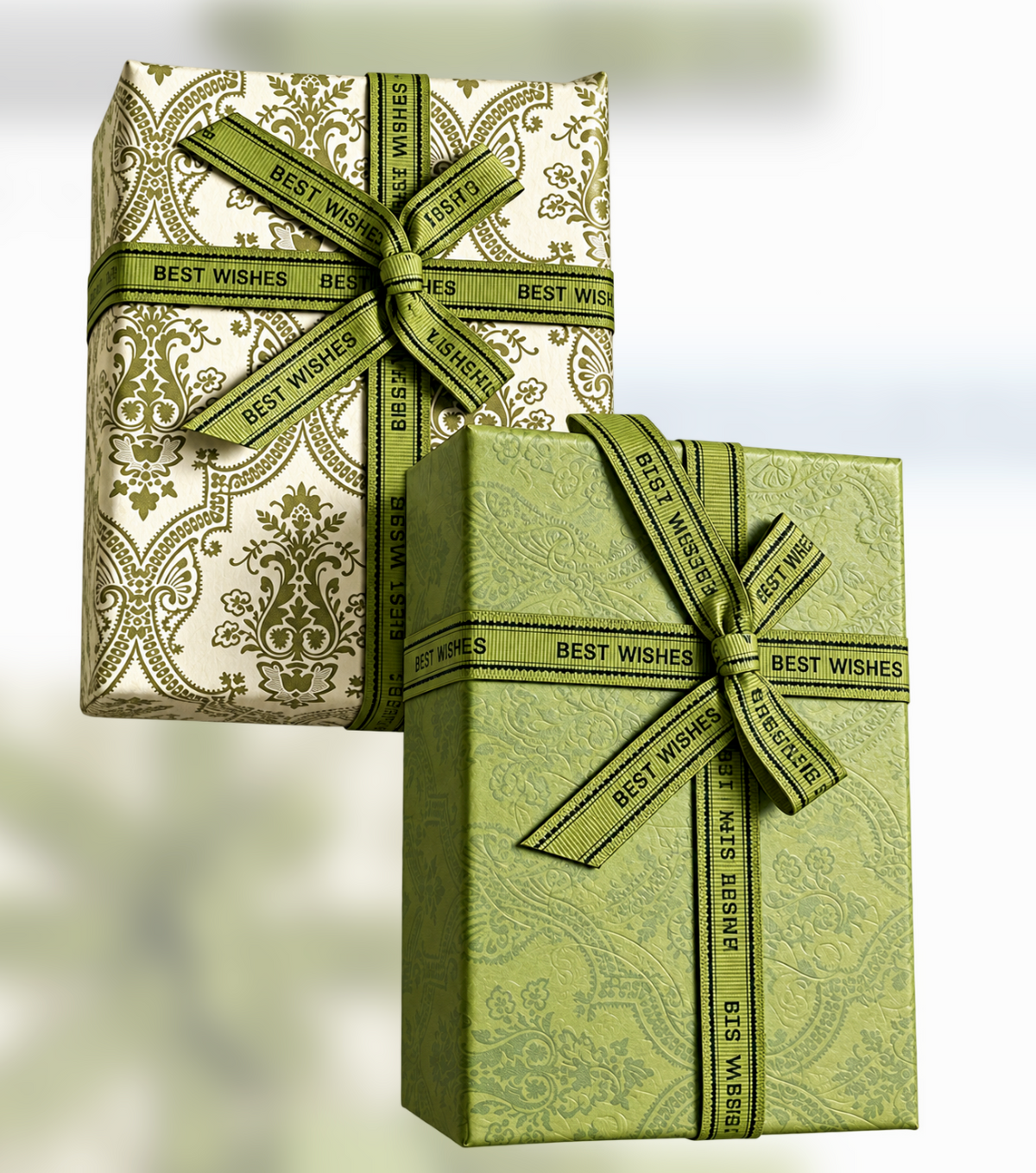 Grape Soap Gift Boxes with Attached Bow