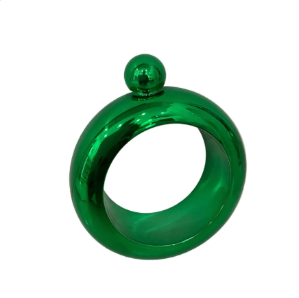 Green Bracelet Drinking Flask