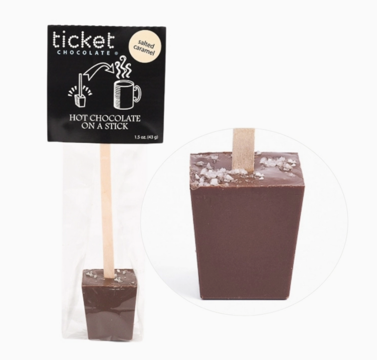 SALTED CARAMEL HOT CHOCOLATE STICK