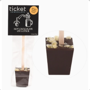 GINGERBREAD SPICE HOT CHOCOLATE STICK