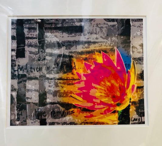 Lotus Flower by Carol Leslie