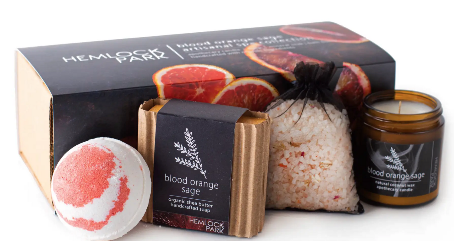 Blood Orange Sage | Artisanal Spa Collection Gift Box