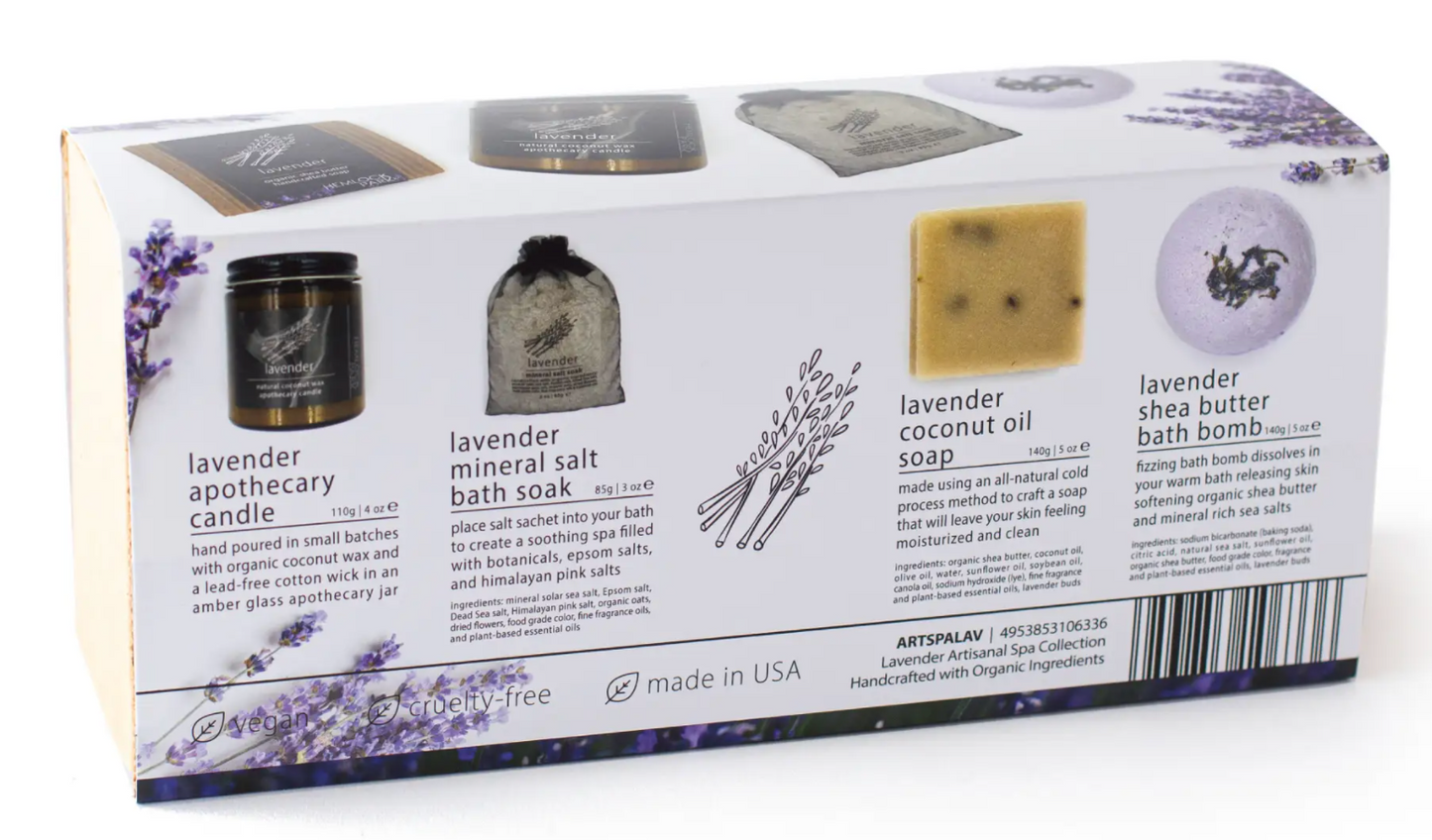 Lavender | Artisanal Spa Collection Gift Box