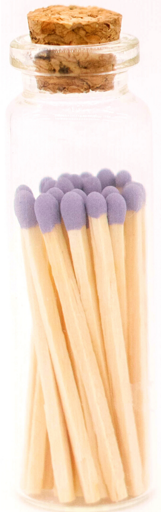 Tip Decorative Matches In Jar with striker available in 5 COLORS