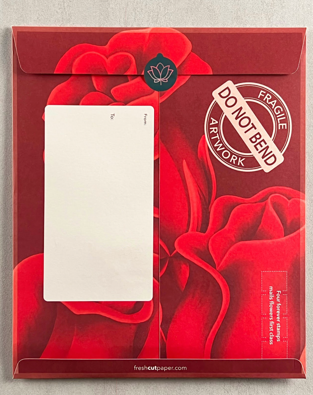 Red Roses Pop-up Greeting Cards