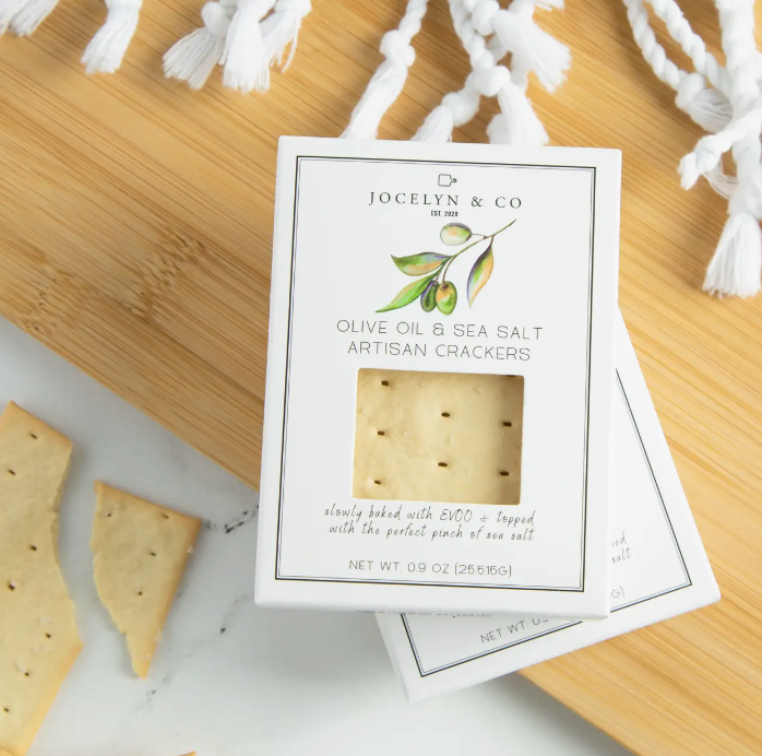 Olive Oil & Sea Salt Mini Cracker - The Winery Collection